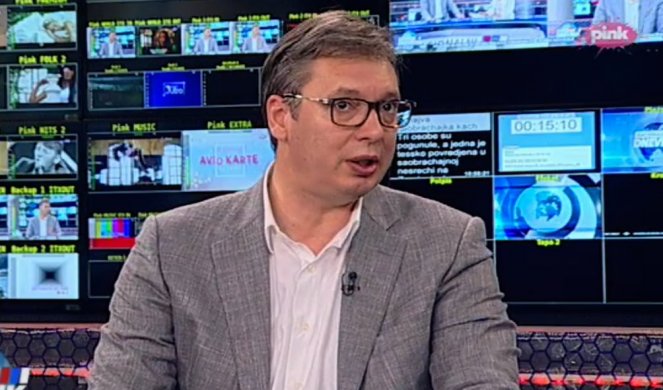 (VIDEO) PREDSEDNIK VUČIĆ NA TV PINK: Srbija je na dobrom putu, narod ne treba da brine za svoju budućnost!