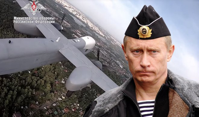 (VIDEO) SRBIJO, OVO TI TREBA ZA VOJSKU! PUTIN MALTRETIRA AMERE, SAD IM POKAZAO ALJTIUS-U - Ruski špijunski dron kojim se upravlja preko satelita!