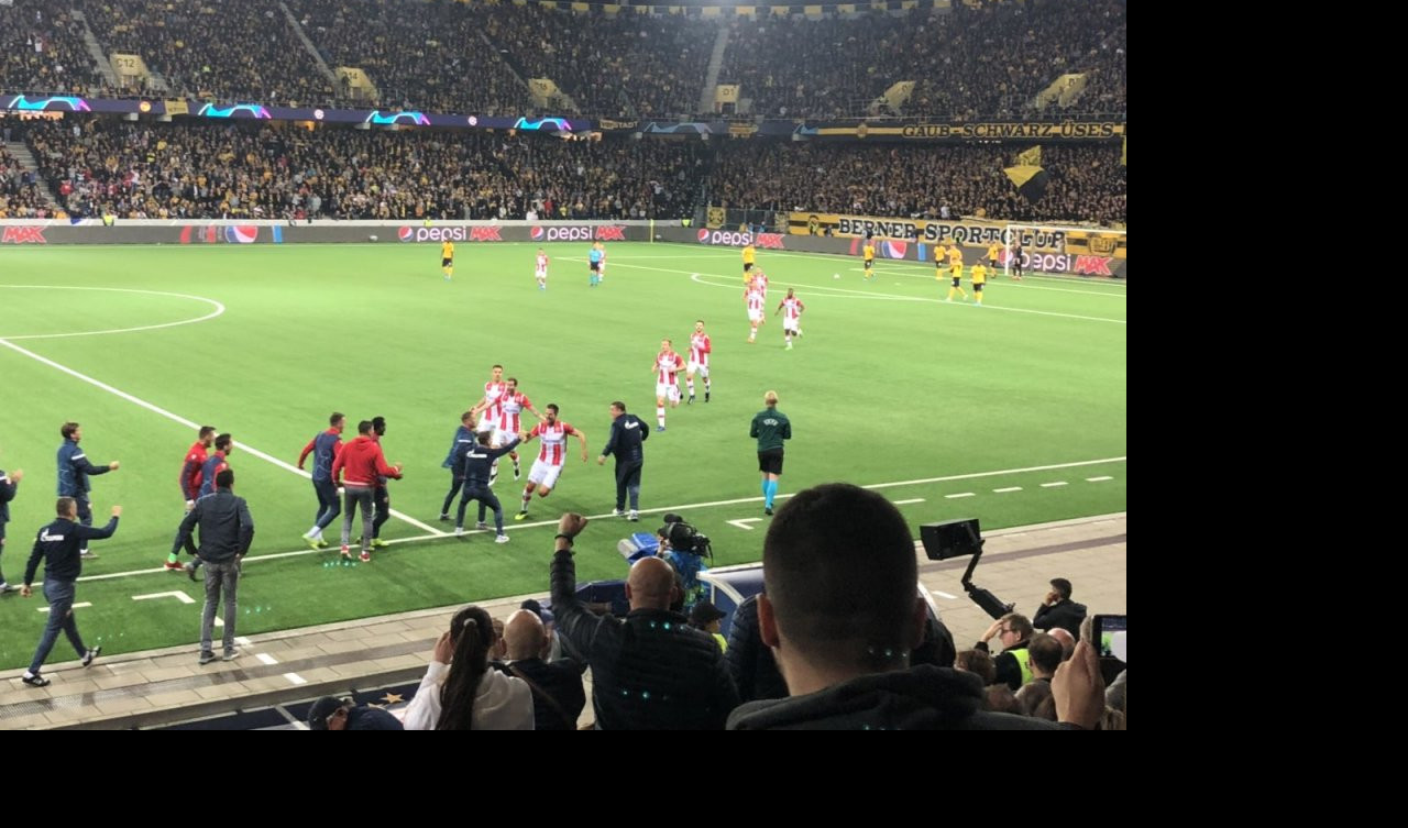 (VIDEO/FOTO) ZVEZDIN REMI PROTIV JANG BOJSA! Liga šampiona se vidi iz Beograda, Garsija i Degenek pogodili, penal oduzeo pobedu
