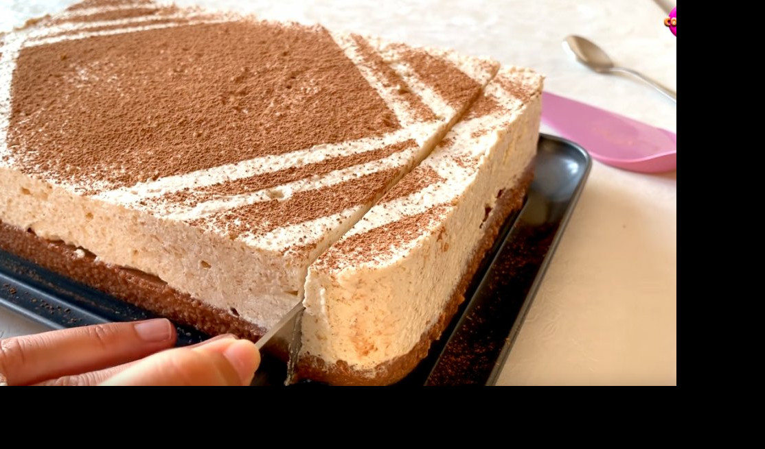 (VIDEO) KREMASTA KAPUĆINO TORTA! Slatko uživanje