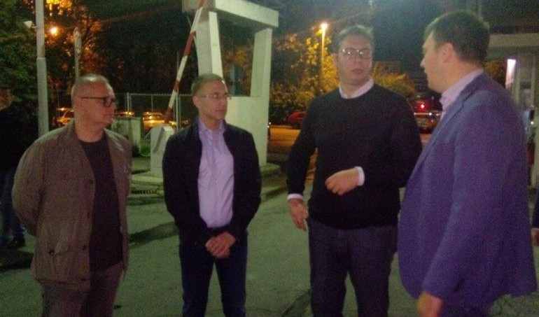 (FOTO) GORAN VESIĆ NA FEJSBUKU: Vučić prvi predsednik koji je posetio Gradsku čistoću!