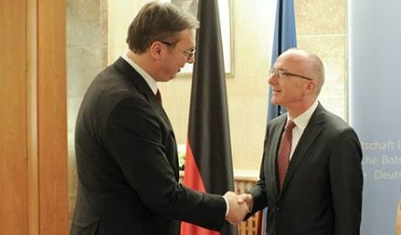 NEMCI, SREĆAN VAM DAN UJEDINJENJA! Predsednik Vučić na prijemu kod ambasadora Nemačke: Ponosan sam na naše prijateljstvo!