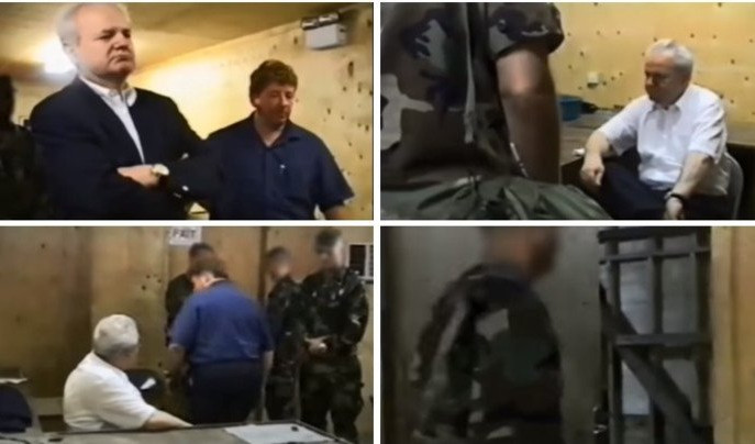(VIDEO) HOĆETE CIGARETU? NEKA, SAČEKAĆU KAFU, ZNAM DA IMATE! Objavljen kompletan snimak hapšenja Slobodana Miloševića!