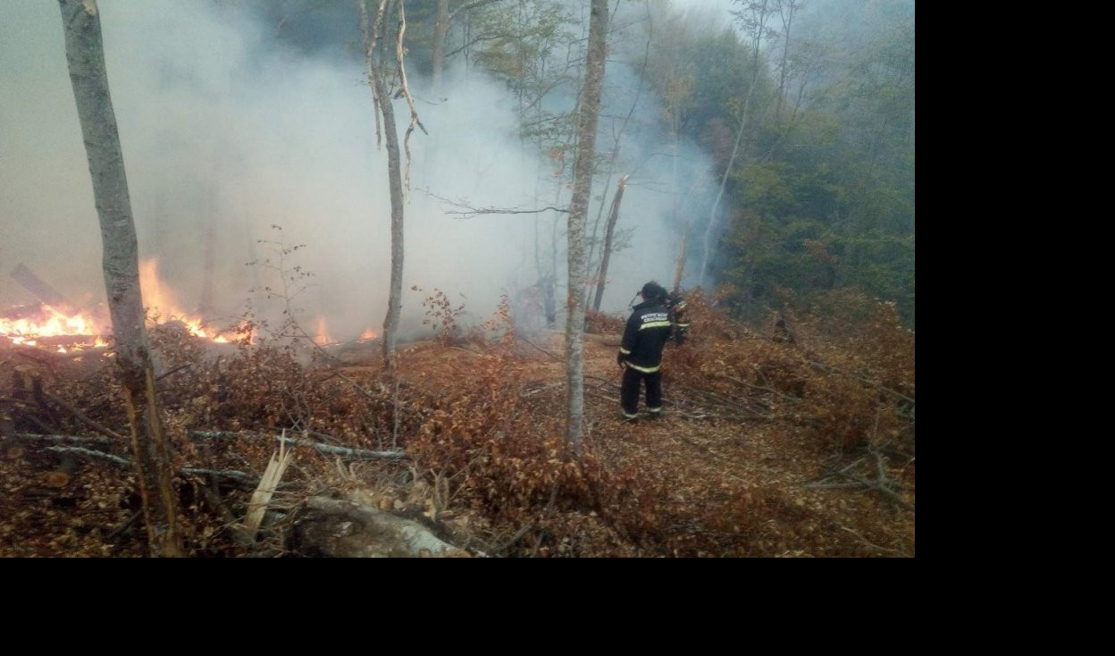 VANREDNA SITUACIJA! Vojska Srbije pomaže u gašenju požara u Trgovištu