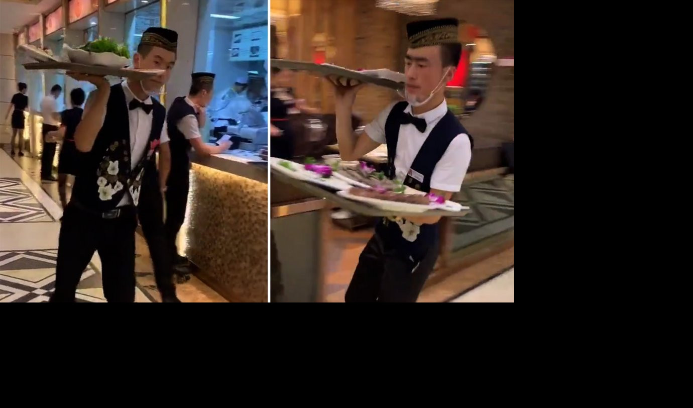 HRANA NA TOČKIĆE! Evo zašto su Šangajski konobari najbrži na svetu! (Video)