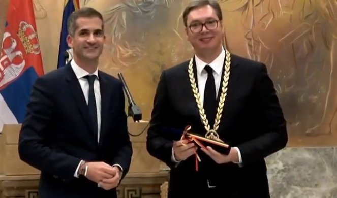 (VIDEO) VUČIĆU SVEČANO URUČENA Zlatna medalja za zasluge grada Atine: Ovo je velika časta za Srbiju i mene, ali i podstrek za unapređenje naših bratskih odnosa
