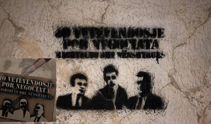 SKANDAL! Na Kosovu osvanuli šokantni grafiti Đurića! ŠIPTARI NAPADAJU DIREKTORA KANCELARIJE ZA KIM