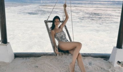 AMIDŽIĆEVA ŽENA ZAPEVALA! Manekenka snimila duet sa OGNJENOM, a tek kad vidite SPOT... golišavi na plaži, nikad IZAZOVNIJI (VIDEO)