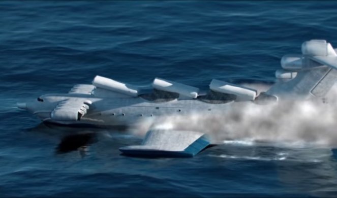 KASPIJSKO ČUDOVIŠTE! Kada su videli ovaj ruski "leteći brod" NATO generali su znali da OD NJEGA NEMA ODBRANE! (VIDEO)