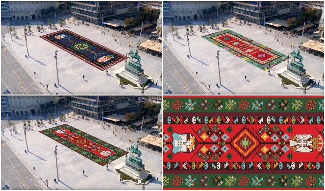 U RANGU SVETSKIH METROPOLA! Cvetni tepih u Beogradu - NOVA SPEKTAKULARNA TURISTIČKA ATRAKCIJA (FOTO)