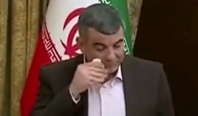 (VIDEO)  PRED KAMERAMA PRIZNAO DA IMA KORONAVIRUS! Iranski zvaničnik se znojio i kašljao, A ONDA SVE ZAPREPASTIO!