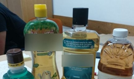 (FOTO) HRVATSKI CARINICI PRETRESLI SRBINA, a u bočicama kozmetičkih proizvoda našli nešto zbog čega su ga ODMAH UHAPSILI