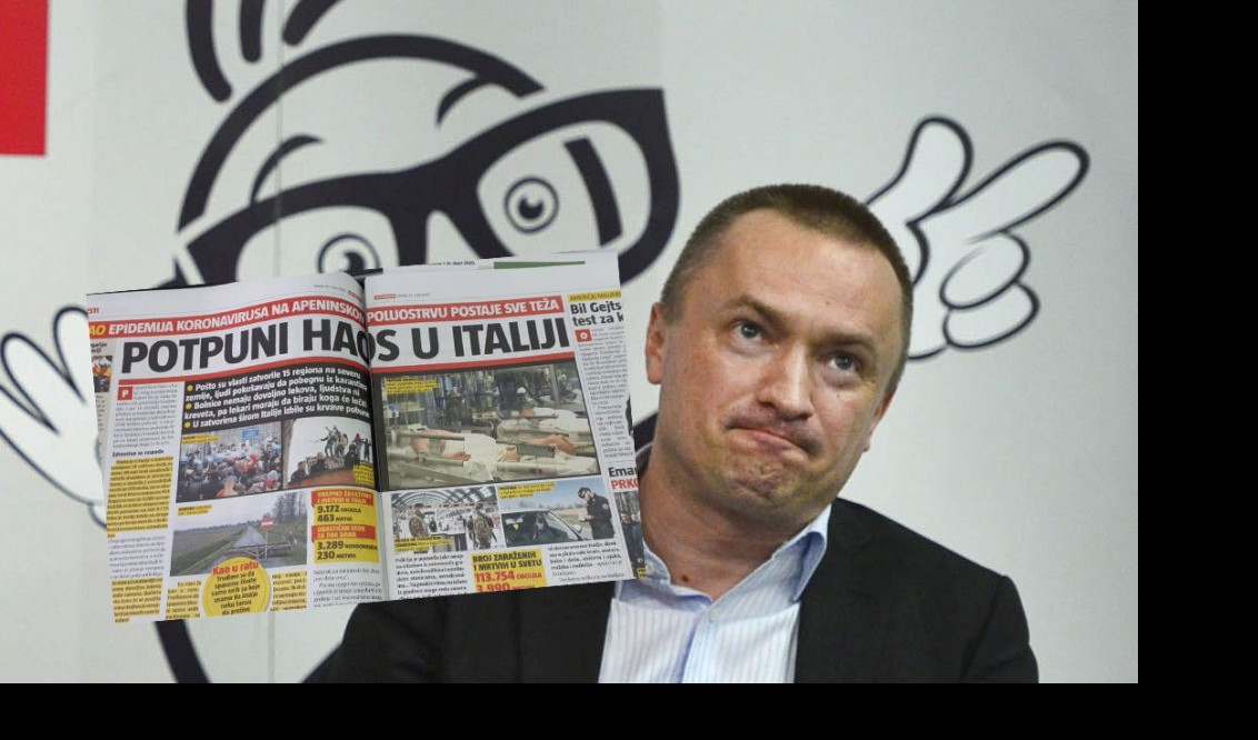 SLEP PORED OČIJU! Pajtić lažno optužio "režimske medije" da ćute o koronavirusu u Italiji, PA ISPAO GLUP U DRUŠTVU!