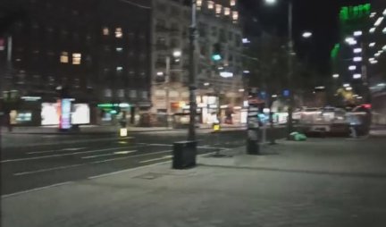 (ŠOK VIDEO) NIGDE ŽIVE DUŠE! Informer.rs u centru Beograda, PUSTE ULICE, NEMA AUTOMOBILA, GRAĐANA...