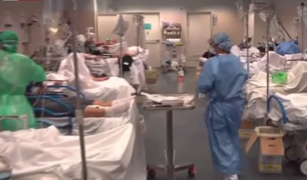JEZIV SNIMAK IZ BOLNICE U ITALIJI! Medicinsko osoblje bori se za živote, pacijenti leže u čekaonici, sve je manje resursa! (Video)