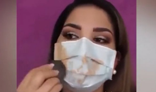 BUDITE ZANOSNE I U DOBA KORONE! Evo kako da se našminkate sa zaštitnom maskom! (Video)