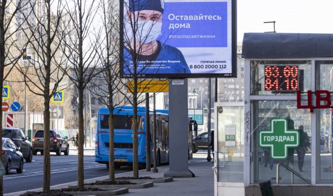 U RUSIJI 1.264 slučaja koronavirusa, do sada preminule 4 osobe