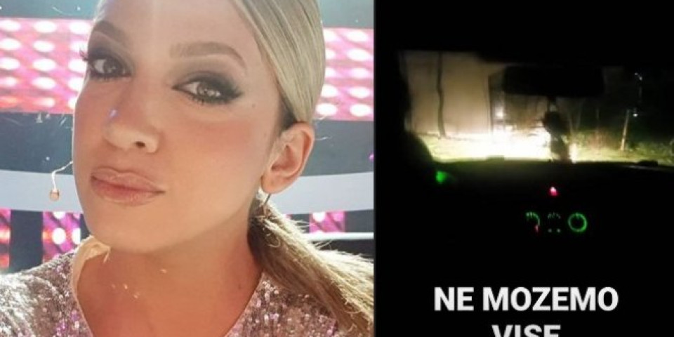VOZILA ZA VREME POLICIJSKOG ČASA! Milica Todorović objavila snimak iz kola - NE MOGU VIŠE LJUDI, AMAN! Nije bila sama! (VIDEO)