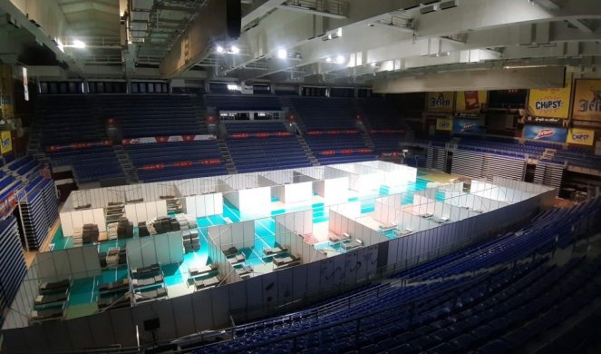 VESIĆ: Arena od podne spremna da bude alternativna bolnica! (FOTO)