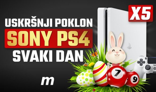 U Meridianu Soni vikend traje 5 dana – igraj brojeve i osvoji PS4!