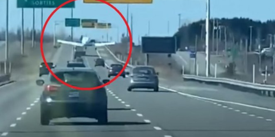 KRALJ LETAČA! Pilot spektakularno sleteo na prepun auto-put! (VIDEO)
