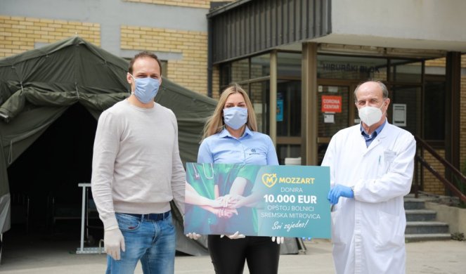 (FOTO) Mozzart i Igor Rakočević uručili donaciju Opštoj bolnici u Sremskoj Mitrovici!