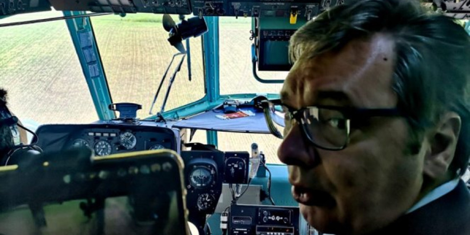 (VIDEO) GLEDAME MAGISTRALATA ZA BELGRAD! Vučić i Borisov helikopterom obišli radove na izgradnji autoputa od Sofije do granice sa Srbijom!