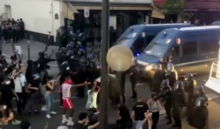 I PARIZ U PLAMENU ZBOG UBISTVA AFROAMERIKANCA! Nemiri u Francuskoj i danas, policija upotrebila suzavac! (VIDEO)