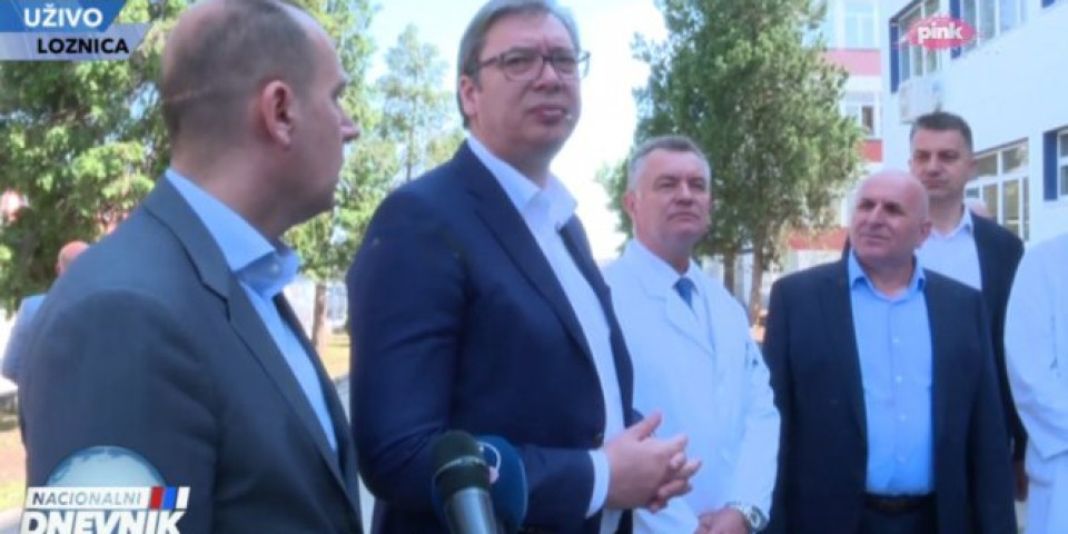 (VIDEO) MI DANAS IMAMO ZNAČAJNO JAČU PRIVREDU KOJA FINANSIRA JAVNI SEKTOR! Vučić u Loznici otvorio obnovljeni deo Opšte bolnice