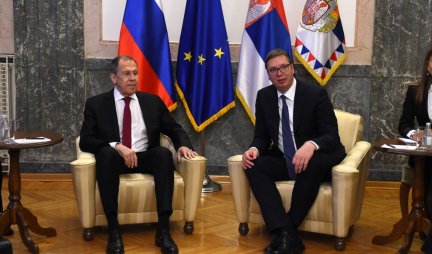 Vučić u nedelju sa Lavrovom
