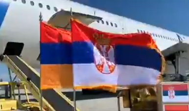(FOTO/VIDEO) BRAĆO SRBI, HVALA! Medicinska pomoć iz Srbije stigla u Jermeniju nakon razgovora dvojice predsednika!
