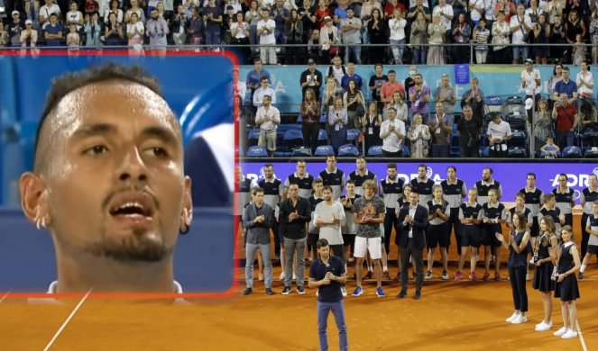 (FOTO) JEDVA JE DOČEKAO! Naknadna pamet Nika Kirjosa: Kontroverzni teniser ISPROZIVAO čitav Adria tur!