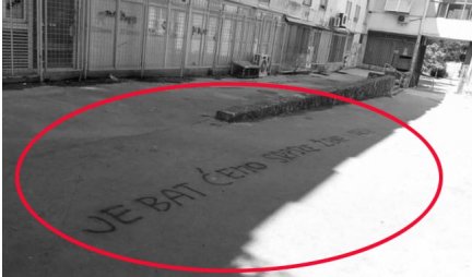 U HRVATSKOJ BI DA SILUJU SRPKINJE I NJIHOVU DECU, ČAK I KAD GLASAJU! Grafit iz Splita još jedan dokaz koliko je društvo u "lijepoj njihovoj" bolesno!