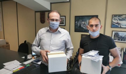 SOLIDARNOST U DOBA KORONE! Svetska Policijska Protivteroristička Organizacija CTO donirala zaštitne maske Ministarstvu unutrašnjih poslova!
