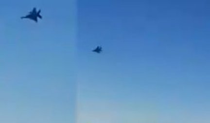 (VIDEO) DRAMA U VAZDUHU! Opasan manevar izraelskog borbenog aviona u susretu sa PUTNIČKIM IZ IRANA!