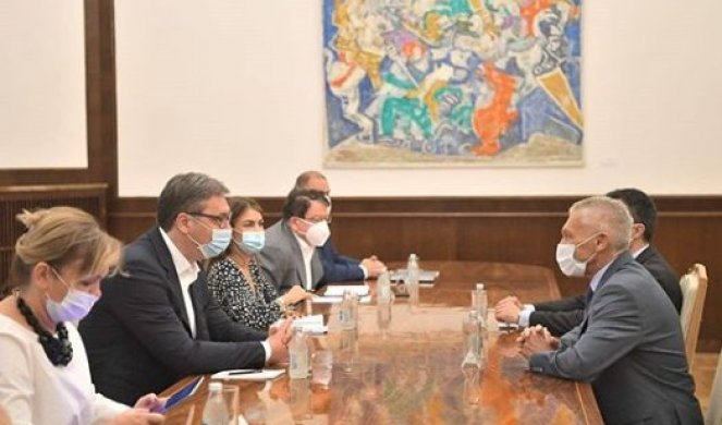 RAZGOVORI O TOKU DIJALOGA BEOGRADA I PRIŠTINE, NESTALIM LICIMA I EKONOMIJI! Vučić se sastao sa ambasadorom Rusije Bocan-Harčenkom