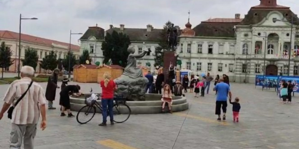 NJIMA KORONA NIŠTA NE SMETA! U centru Zrenjanina snima se film "Na margini" (VIDEO)
