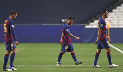 JA ĆU PRVI DA ODEM! Fudbaler Barselone utučen nakon ubedljivog poraza: DOTAKLI SMO DNO!