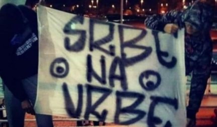 (FOTO) BOLESNO! Navijači Tirane koriste HRVATSKE uvrede prema Srbima uoči dolaska Zvezde u Albaniju!