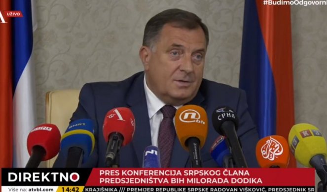 (VIDEO) DODIK POKREĆE PITANJE VITALNOG INTERESA ZBOG KOSOVA: Nema priznanja, skupština Republike Srpske će to potvrditi!