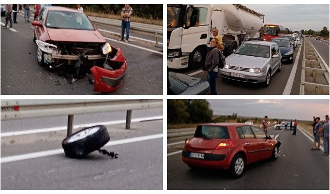 LETELI TOČKOVI, VOZILO NEPREPOZNATLJIVO! Saobraćajka napravila kolaps! IMA POVREĐENIH, IZBEGAVAJTE OVAJ DEO GRADA! (FOTO)