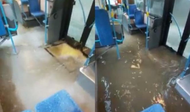 (VIDEO) SNAŽNO NEVREME TUTNJI HRVATSKOM! Voda ulazi i u autobuse, DA LI STIŽE I U SRBIJU?!