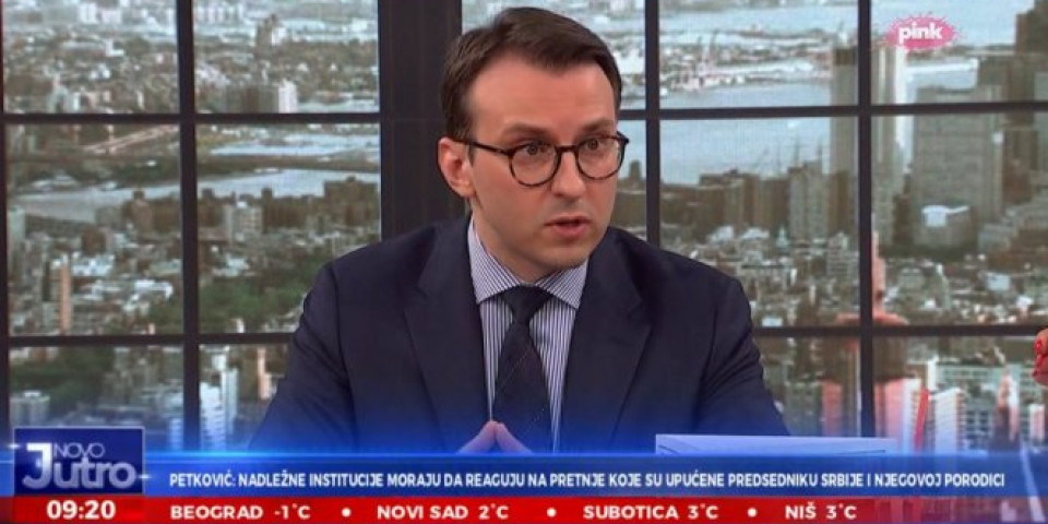 PETKOVIĆ: Poseta predsednika Vučića KiM nije zabranjena, već otkazana zbog smrti patrijarha Irineja