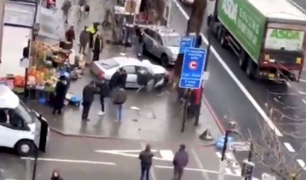 (VIDEO) DRAMA U LONDONU! Autom uleteo u pešake, nekoliko ljudi teško povređeno!