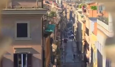 SABLASNO U ITALIJI! Prazne ulice, nema ljudi i saobraćaja, čuju se samo SIRENE HITNE POMOĆI! /VIDEO/