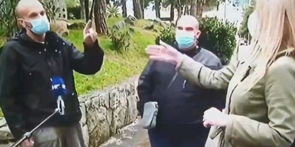 SKANDALOZAN SNIMAK NA HRT! Muškarac krenuo da kritikuje hrvatsku vladu, voditeljka šokirala reakcijom /VIDEO/