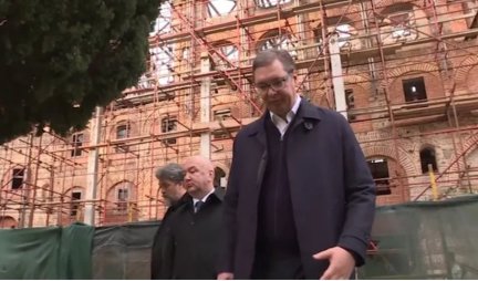 DO SADA NEVIĐENI SNIMCI NAJVEĆE SRPSKE SVETINJE! Dokumentarac o poseti predsednika Vučića Hilandaru!