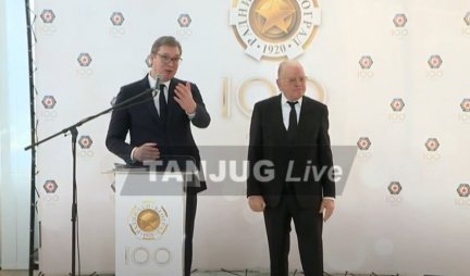 /VIDEO/FOTO/ DUDA IVKOVIĆ DOBIO PLAKETU ZA ŽIVOTNO DELO! Predsednik Vučić poručio legendi: Odlikovanja se ne dobijaju lako, a orden je mnogo teži!