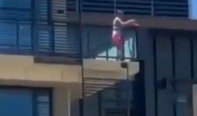 NADAL NE LIČI NA SEBE! Rafa se pojavio na balkonu pa pobegao kada je video kamere! /VIDEO/FOTO/