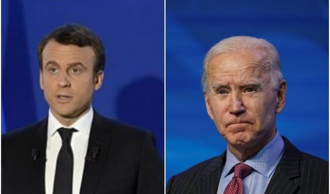 BAJDEN I MAKRON IMAJU ISTE STAVOVE! Predsednici Francuske i SAD razgovarali prvi put